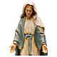 Statua Madonna Miracolosa legno dipinto Val Gardena s2
