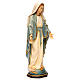 Statua Madonna Miracolosa legno dipinto Val Gardena s4