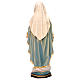 Statua Madonna Miracolosa legno dipinto Val Gardena s5