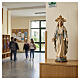Figura Cudowna Madonna z promieniami drewno malowane Val Gardena s2