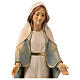 Our Lady of Grace painted wood statue modern style s2