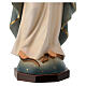 Our Lady of Grace painted wood statue modern style s4