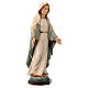Our Lady of Grace painted wood statue modern style s5