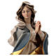 Immaculate Mary baroque style statue in painted wood, Val Gardena s2