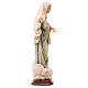 Madonna Statue Queen of Peace Painted Wood Val Gardena s7