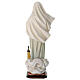Our Lady of Medjugorje with church painted Valgardena wood statue s9