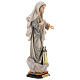 Our Lady of Medjugorje Kraljica Mira with church statue in painted wood, Val Gardena s5