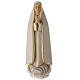 Our Lady of Fatima statue in painted wood, Val Gardena s1