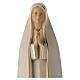 Statue de Fatima stylisée bois peint Val Gardena s5