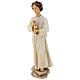 Angel of Peace of Fatima statue in painted wood, Val Gardena s4