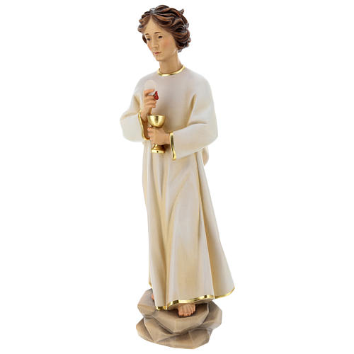 Angel of Peace Portugal Statue wood painted Val Gardena 4