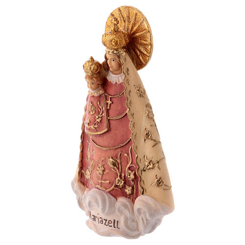 Our Lady of Mariazell Statue wood painted Val Gardena 2