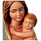 Madonna with Child modern style statue in wood, Val Gardena s2