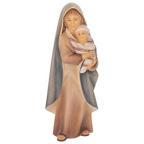Statua Madonna Orient legno acero Val Gardena