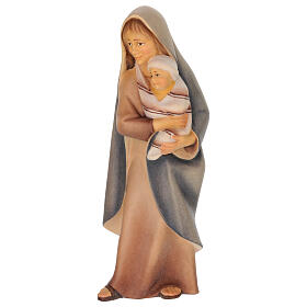 Statua Madonna Orient legno acero Val Gardena