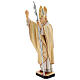 Estatua Papa Benedicto XVI madera pintada Val Gardena s3