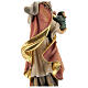 Statue Sainte Marie Madeleine avec vase d'onguent bois peint Val Gardena s4