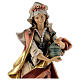 Saint Mary Magdalen Statue with unguentarium wood painted Val Gardena s2
