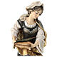 Martyr Saint Statue with Book and Palm wood painted Val Gardena s2