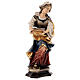 Statue Sainte Apolline d'Alexandrie avec dent bois peint Val Gardena s5