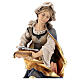Figura Święta Apollina z Aleksandrii z zębem drewno malowane Val Gardena s2
