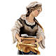 Saint Apollonia of Alexandria Statue with Prong wood painted Val Gardena s4