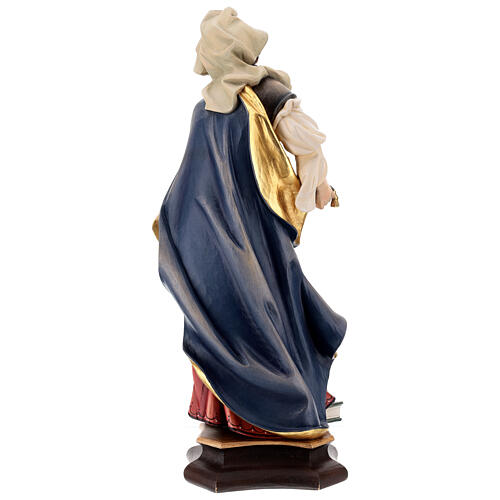 Saint Verena of Zurzach Statue with Comb wood painted Val Gardena 9