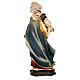 Estatua Santa Lucía de Siracusa con ojos madera pintada Val Gardena s5