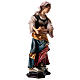 Statue of St. Agatha of Catania with breasts in painted wood from Val Gardena s4