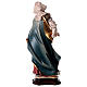 Statua Santa Agata da Catania con seni legno dipinto Val Gardena s5