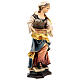Statue of St. Christina of Bolsena with grinder in painted wood from Val Gardena s5