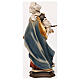 Statua Santa Sofia da Roma con spada legno dipinto Val Gardena s5