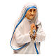 Statua Santa Madre Teresa di Calcutta legno dipinto Val Gardena s2