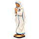 Statua Santa Madre Teresa di Calcutta legno dipinto Val Gardena s3
