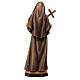 St. Monica of Tagaste with cross in painted wood from Val Gardena s5