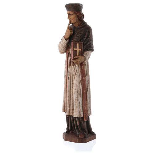 St Ivo carved wood statue 12 inc, Bethlehem 3