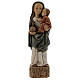 Spanish Virgin statue in wood, 27 cm Bethleem Monastery s1