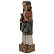Spanish Virgin statue in wood, 27 cm Bethleem Monastery s3
