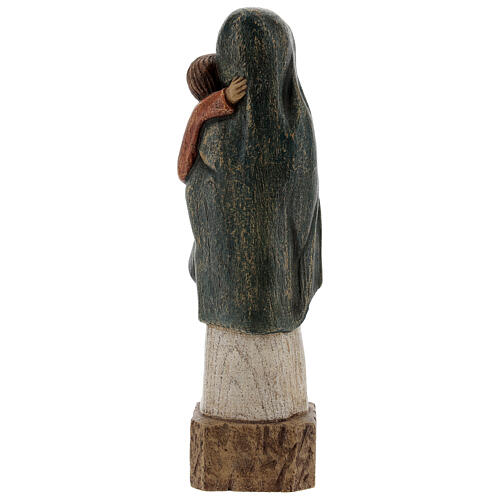 Vergine Spagnola 27 cm in legno dipinto Bethléem  5