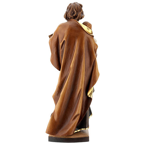 Saint Joseph with Child statue in Valgardena wood 10