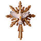Espíritu Santo con corona de rayos larga madera Val Gardena s1