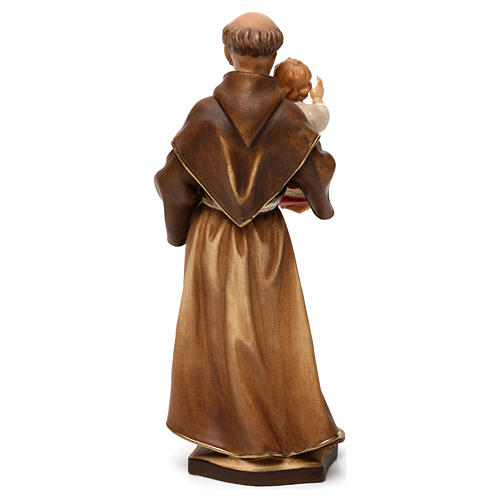 St. Anthony of Padua in wood from Valgardena 5