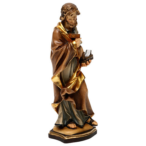 St. Joseph the worker statue in wood, Val Gardena 4