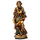 St. Joseph the worker statue in wood, Val Gardena s1