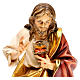 Sacred Heart of Jesus statue in wood, Val Gardena s2