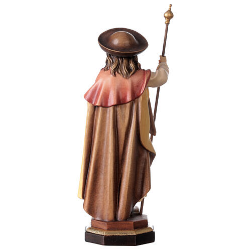 St. James the pilgrim statue in wood, Val Gardena 4