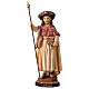St. James the pilgrim statue in wood, Val Gardena s1