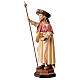 St. James the pilgrim statue in wood, Val Gardena s2