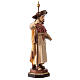 St. James the pilgrim statue in wood, Val Gardena s3
