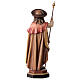 St. James the pilgrim statue in wood, Val Gardena s4